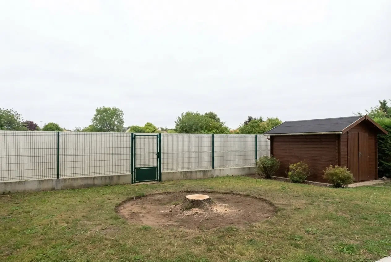 Espace sécurisé après démontage à La Chapelle-Saint-Ursin