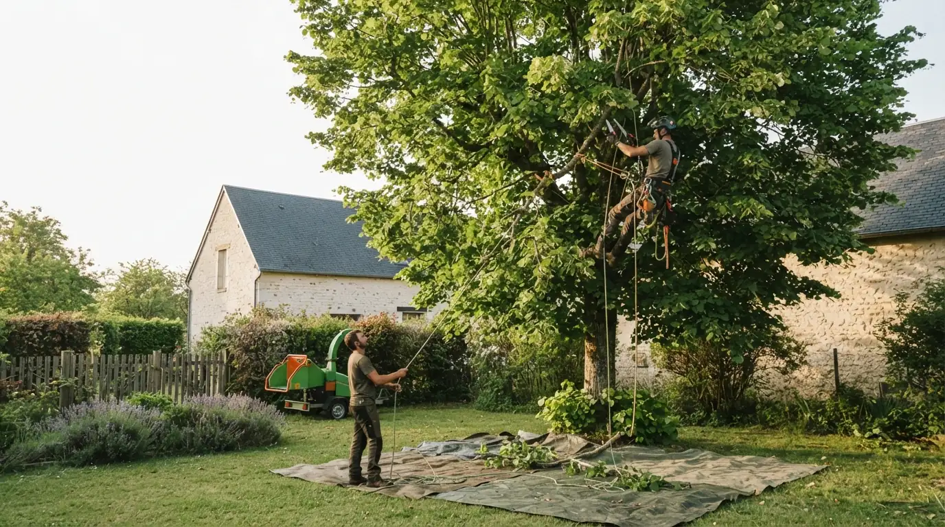 Élagage et Abattage d'arbres à Bourges : Arboriste Grimpeur Expert